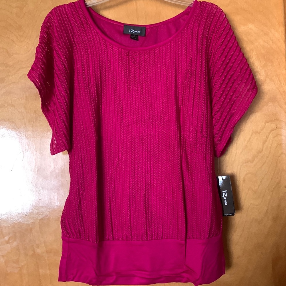NWT IZ BYER womens top
